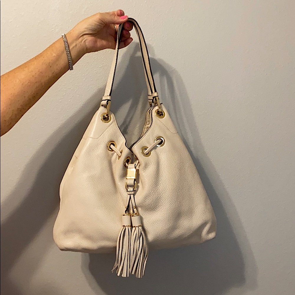 Michael Kors leather shoulder bag
